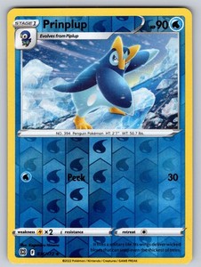 Prinplup 036/172 Brilliant Stars Reverse Holo