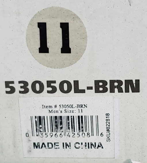 New W/Tag & Box Redhead Bone Dry Rubber Cleated Wader Brown Size 11 53050L - Image 4 of 4