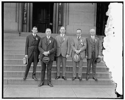 Will Hays Hubert Work E.H. Shaugnnessy W. Irving Glover Harry H. Hillany 1920s