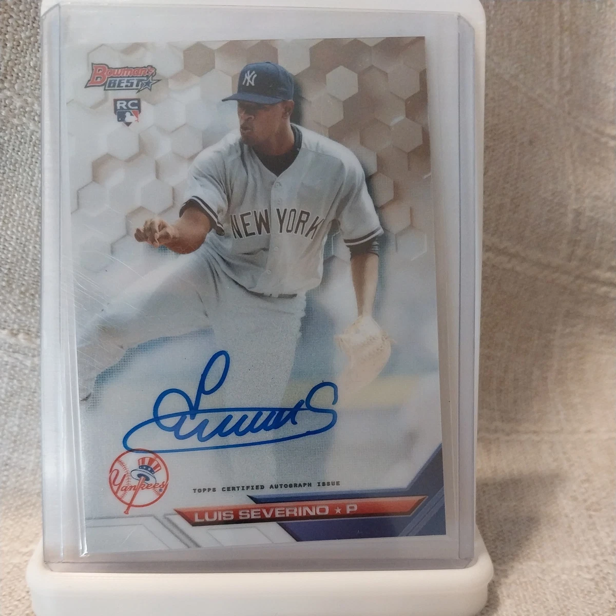Bowman Luis Severino Baseball Sports Trading Cards & Accessories