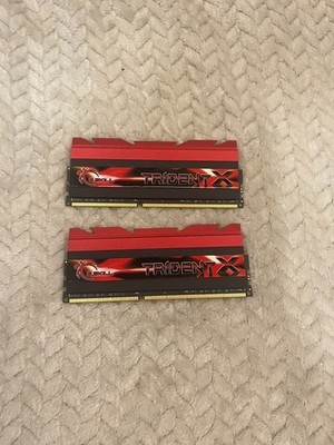 G Skill TridentX Series DDR3-2400 memory module Lot of 2