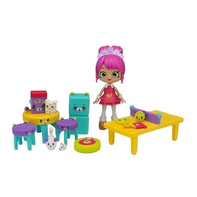 Shopkins Happy Places Mousy Hangout Welcome Pack Queenie Hearts Shoppie Doll Lot