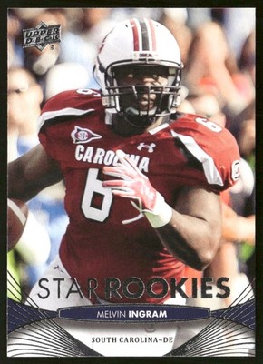 Melvin Ingram 2012 Upper Deck #199 - South Carolina Gamecocks