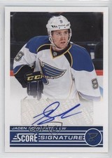 2013-14 Score Signatures Jaden Schwartz #SS-JS Auto 0c3