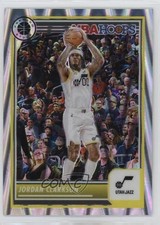 2023-24 Panini NBA Hoops Premium Stock Seismic Prizm Jordan Clarkson #186 1d9m
