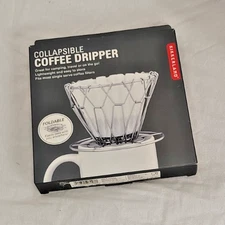 Collapsible coffee dripper, Kikkerland, brand new