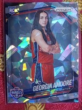 Georgia Amoore 2025 Prizm WNBA basketball CRACKED ICE RC #103 Washington Mystics