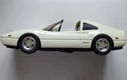 Barbie FERRARI Vehicle - White "Fastback" Style CAR (1988 Mattel Ha...