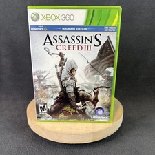Xbox 360 - Assassin’s Creed III - No Manual - Resurfaced & Tested