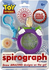 Spirograph Cyclex Clip Disney Pixar Toy Story Buzz Lightyear Travel Drawing Set