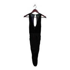 Black Velvet bodycon Cocktail Dress by Privy. Pristine condition. Size Medium