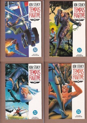 Tempus Fugitive 1-4 (DC, Ken Steacy, 1990) complete series