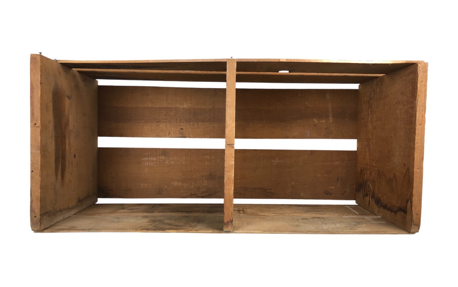 Vintage Wooden Fruit Crate with Paper Label PET Navel Oranges San Dimas Sunkist