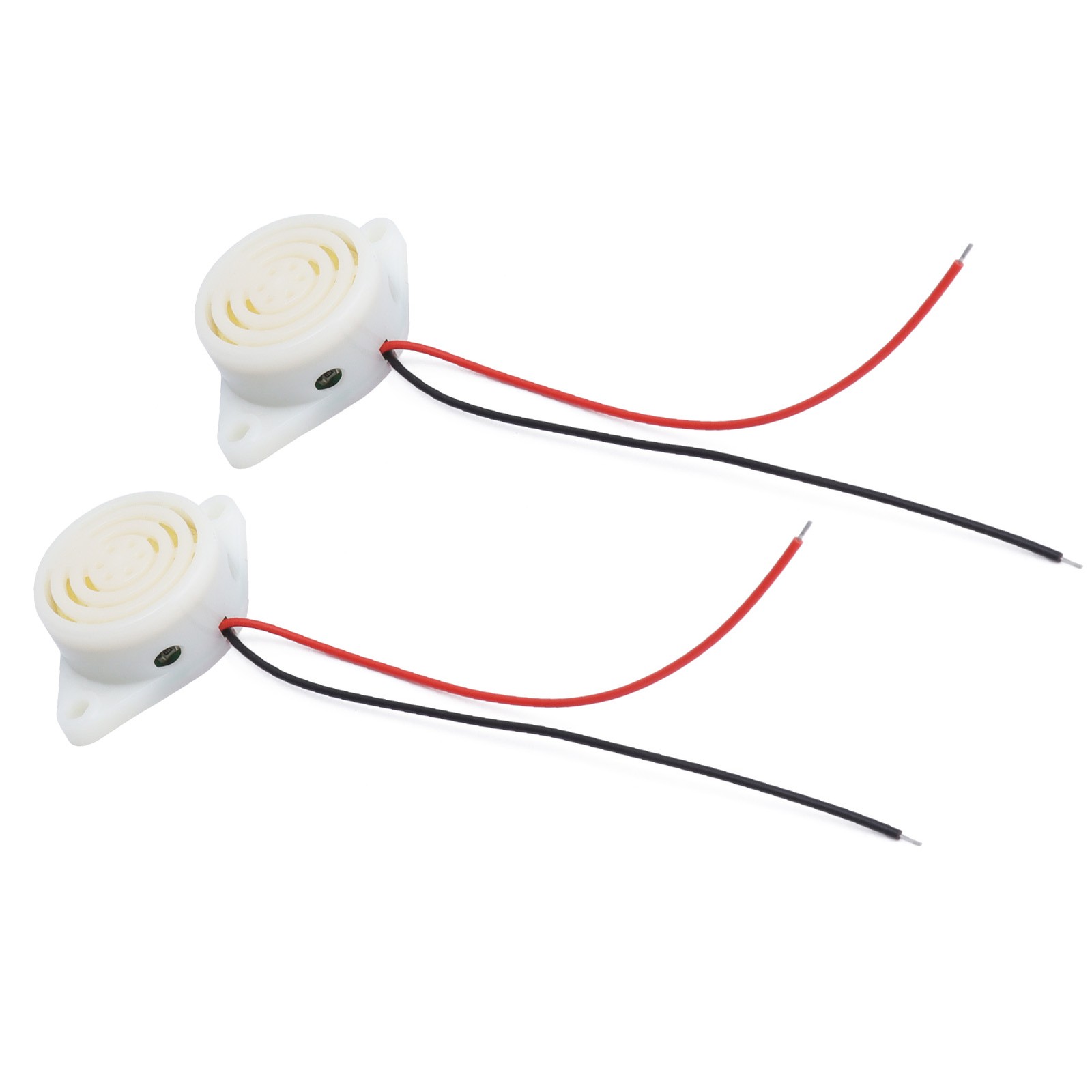 5Pcs Buzzer Alarm Electric Piezo Beep Active 80dB ABS High Sensitivity Set Kit