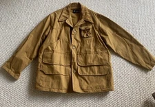 Vtg Red Head Jacket Size 44 Made in USA Brown Bone Dry Hunting Fishing Canvas