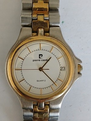 Herrenuhr Vintage Pierre Cardin funktioniert Batterie in gebrauchtem Zustand