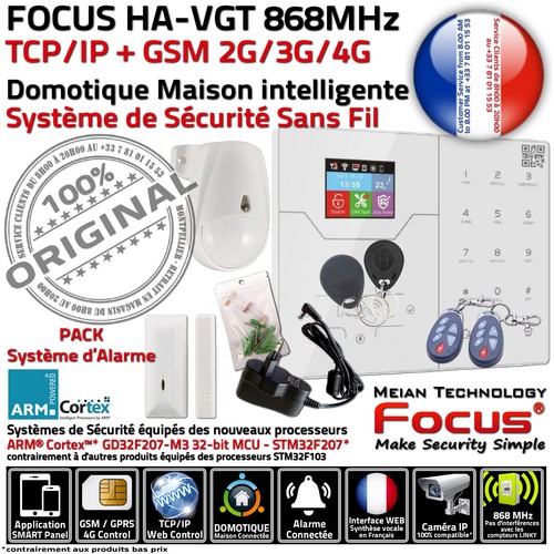 Système Sécurité Connecté Alarme Protection Infrarouge Présence Capteur Fen - Bild 1 von 10