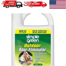 1 Gallon Outdoor Odor Eliminator for Pets - Floral Scent, Biodegradable Solution