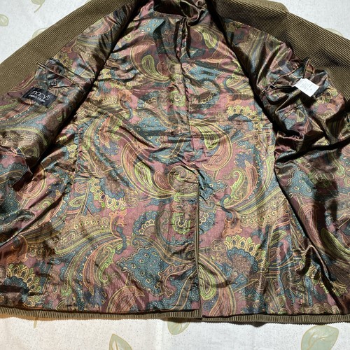 Polo Ralph Lauren Sport Coat Blazer 46L Mens Corduroy Brown 100% Cotton - Picture 8 of 13