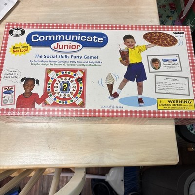 Communicate Junior Social Skills Pizza Party Board Game - Super Duper Learning