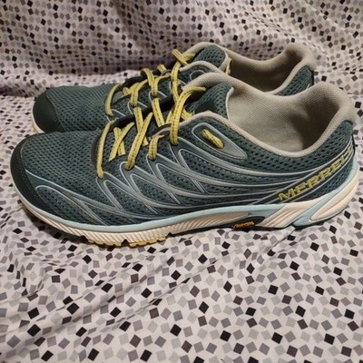 Merrell Womens 7.5 Sneakers M-Connect Series Sagebrush Green Running INV D