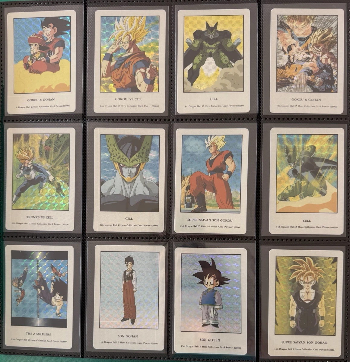 【Vintage】DRAGON BALL Collectible card ④ Preços baixos em Dragon Ball Z TCG Quase Perfeita ou melhor RARO