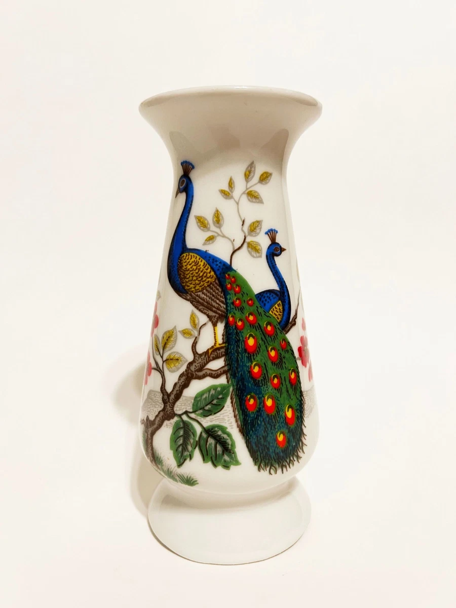孔雀花瓶收藏花瓶| eBay