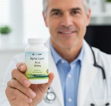 Alpha Lipoic Acid Capsules 600mg Serving - New Sealed from USA - Caps/