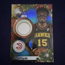Topps 2025-26 Holiday Player Relic #PR-CC Clint Capela /499 Atlanta Hawks NBA