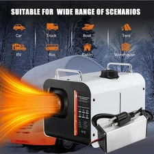 Diesel Air Heater bluetooth All-in-one 12V 24V 8KW LCD Remote Control For Car RV