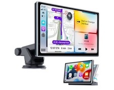 Wireless Apple Carplay  Android Auto, Portable 7" HD IPS Screen Most Car Models