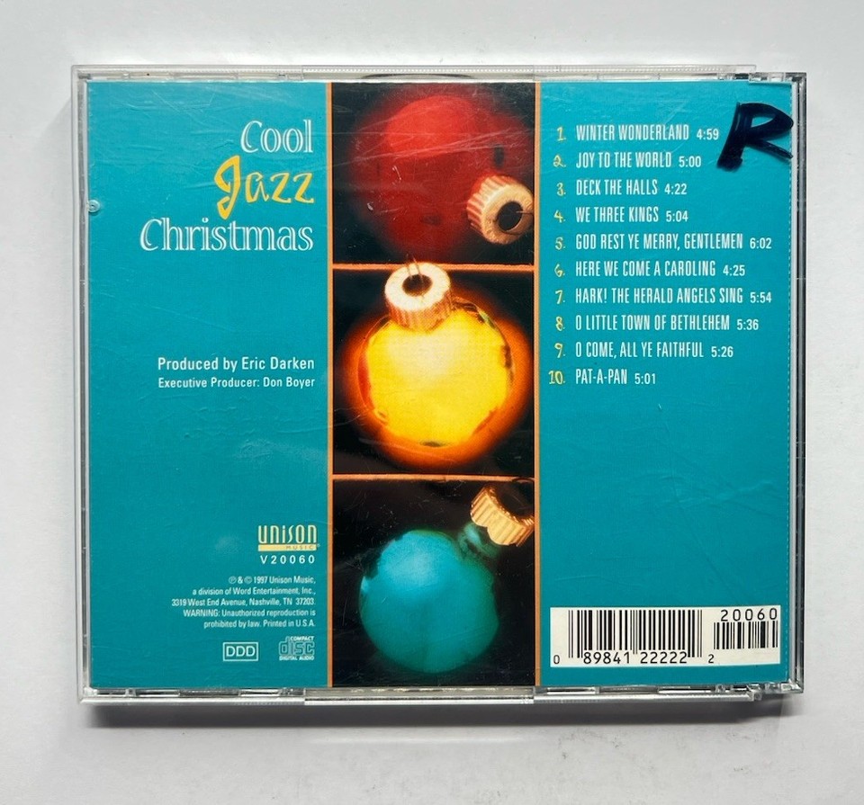 Cool Jazz Christmas Refreshing Holiday Instrumentals CD - Good | eBay
