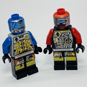 LEGO&reg; UFO TechDroid 1 & 2 Blue & Red Droid Space Minifigure 6979 6901 6902 6836