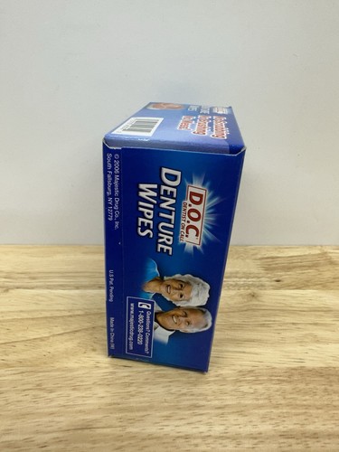 Zahnarzt auf Abruf Zahnersatztücher D.O.C. NEU Auslaufmodell 40 Stück - Bild 2 von 4