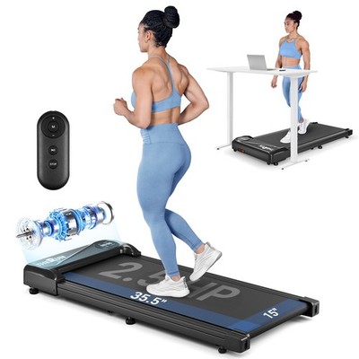 Walking Pad Treadmill Under Desk, Portable Mini Treadmill for Home/Office, Wa...