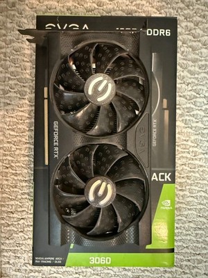 EVGA GeForce RTX 3060 XC BLACK GAMING 12GB GDDR6 Graphics Card