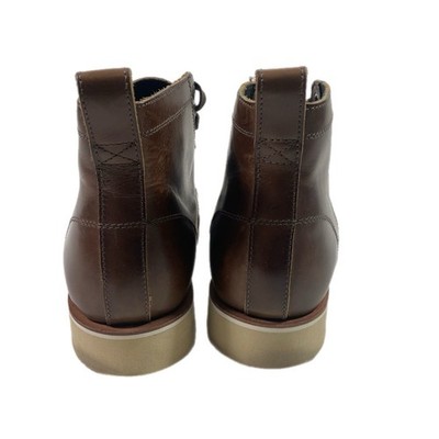Helm Lou Boots Men\'s Size 8.5 Brown Leather Lace Up Made In Brazil Casual Helm Lou Boots Men main image 2