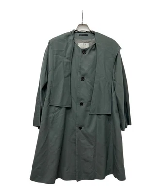 Manteau sans col IMPER MEABLE yohji yamamoto M6056-213-68 taille 38(M) fabriq... - Photo 1/4
