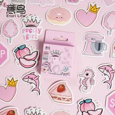 45pcs Kawaii Cat Dog Daily Life Mini Paper Stickers Set Scrapbooking Journal