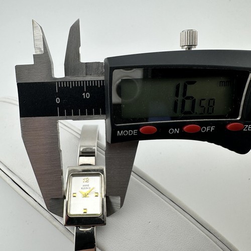 Montre-bracelet femme Anne Klein II 6" ton argent accents dorés 10/3502-3D neuve bat - Photo 3 sur 12