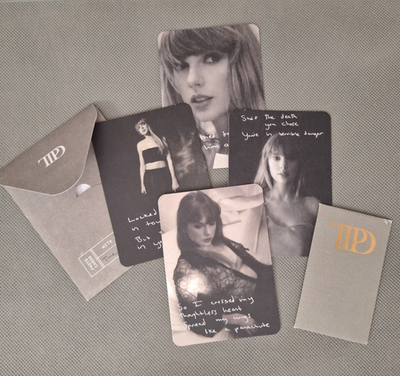 Taylor Swift TTPD The Albatross Official Bookmark and Photocards