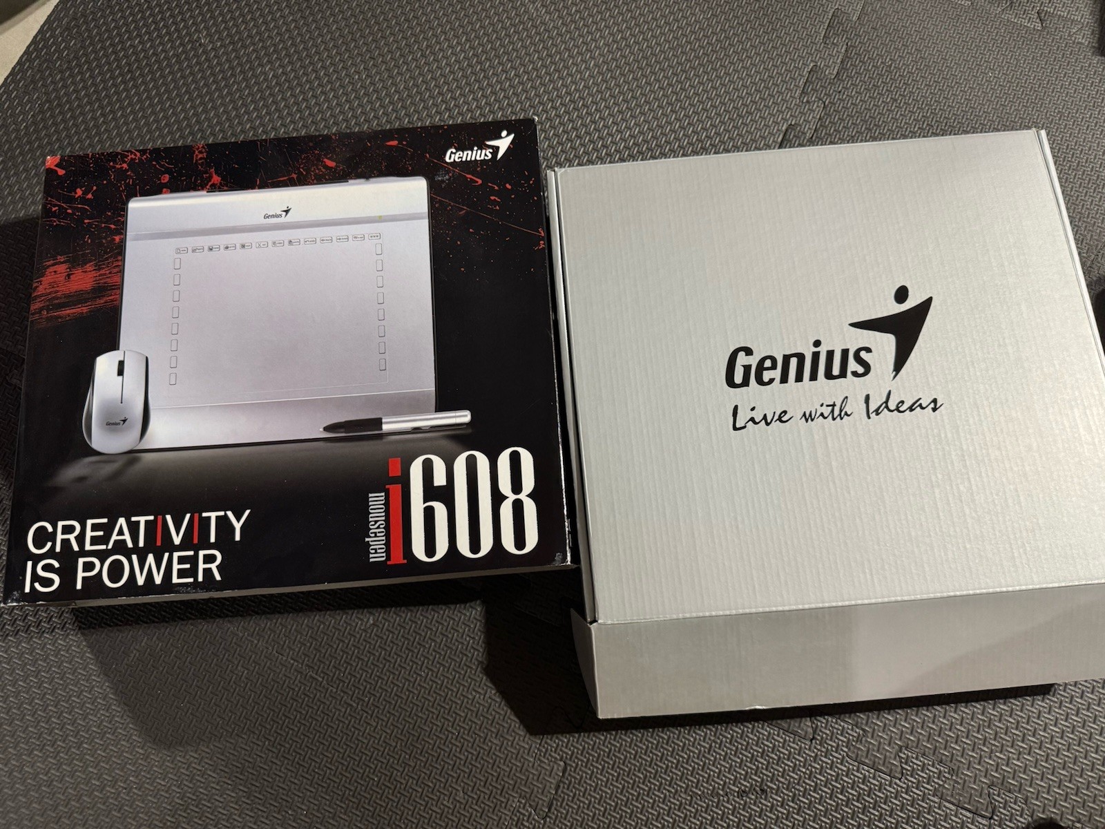 Genius MousePen i608 Graphic Tablet 8X6 Silver Open box Neve
