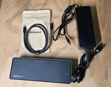 StarTech USB-C USB-A Universal Triple Monitor Laptop Docking Station DK31C3HDPD