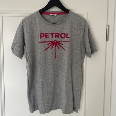 T-Shirt, Petrol Ind, grau/pink, Gr. M