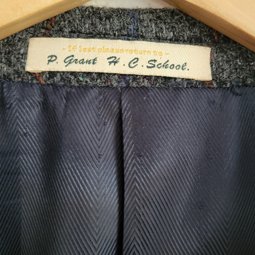 Hammond & Co Herren Sakko von Patrick Grant dunkelgrau 80% Wolle doppelt belüftet 44" - Bild 11 von 18