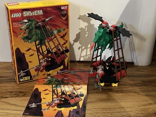 LEGO Castle: Witch's Windship (6037) Complete With Box And Instructions