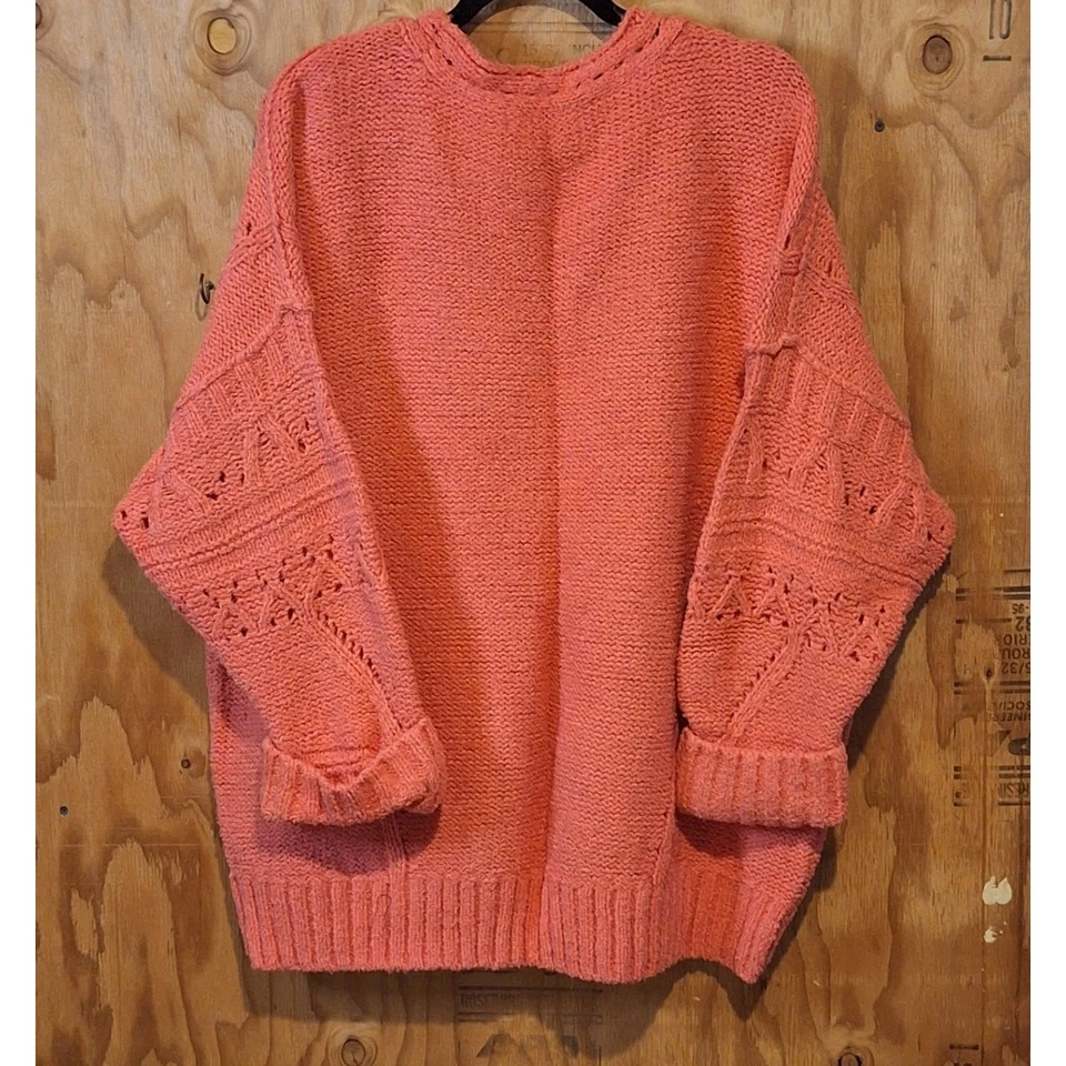 Pilcro by Anthropologie Sweater Womens Size 2X Classic Cozycore Basic Loungewear - Image 3 of 4