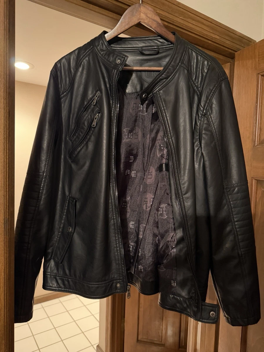 Urban Leather Outer Shell Coats, Jackets & Vests for Men for Sale