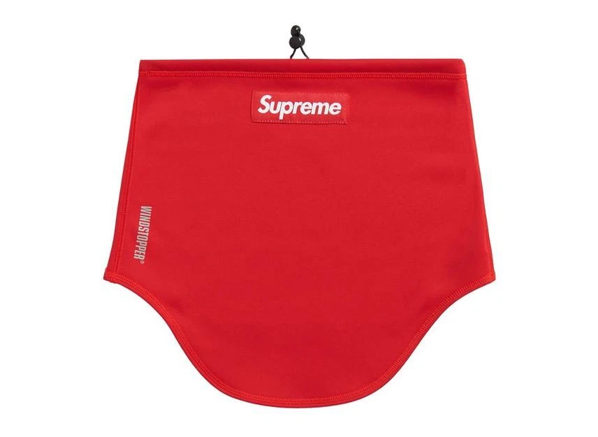 Guêtre de cou rouge Supreme WINDSTOPPER