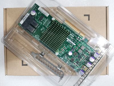 Supermicro LSI 9300-8i  12Gbps SAS HBA P16 IT mode ZFS FreeNAS unRAID